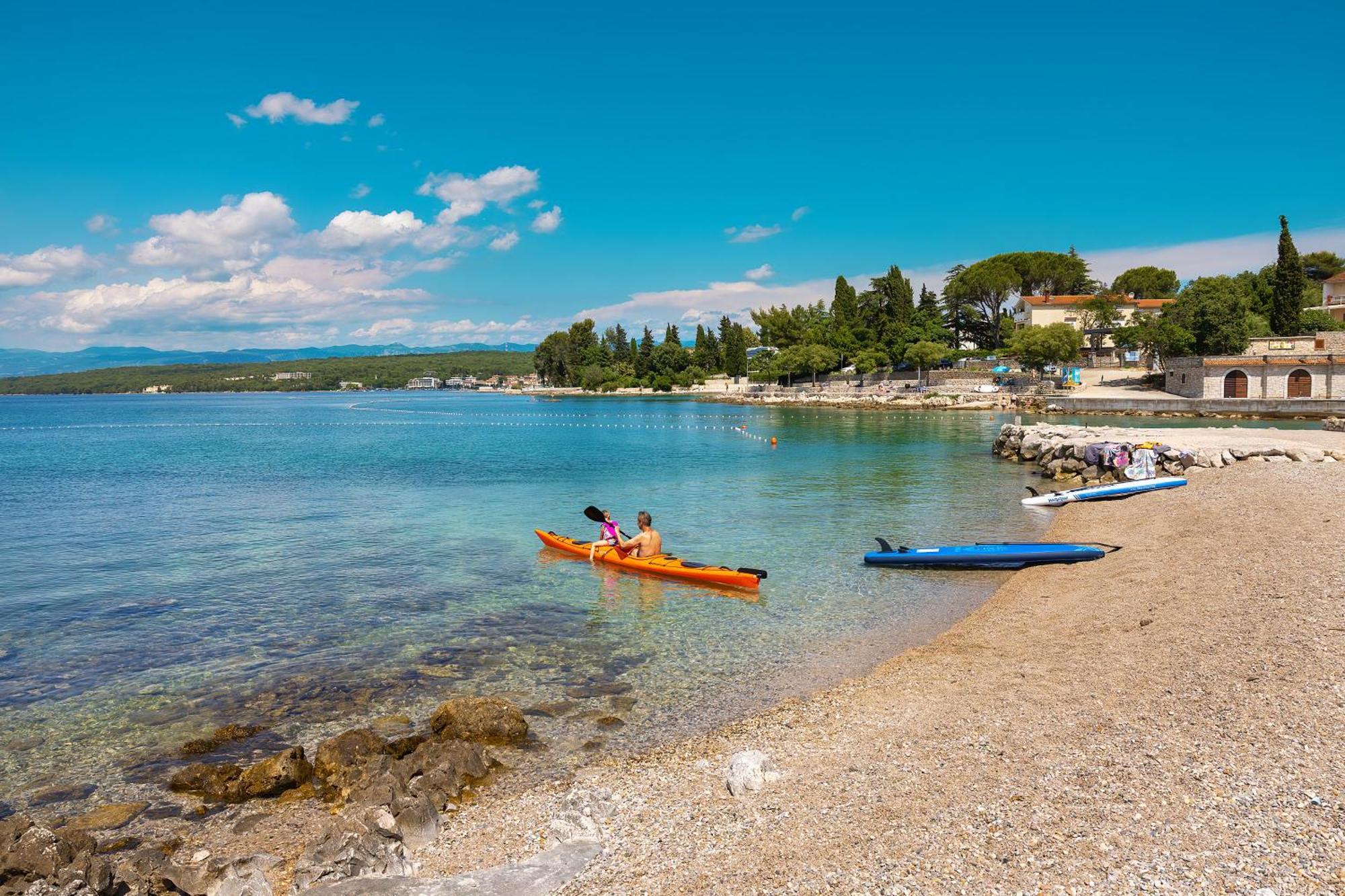 Hotel Vila Rova Malinska Buitenkant foto